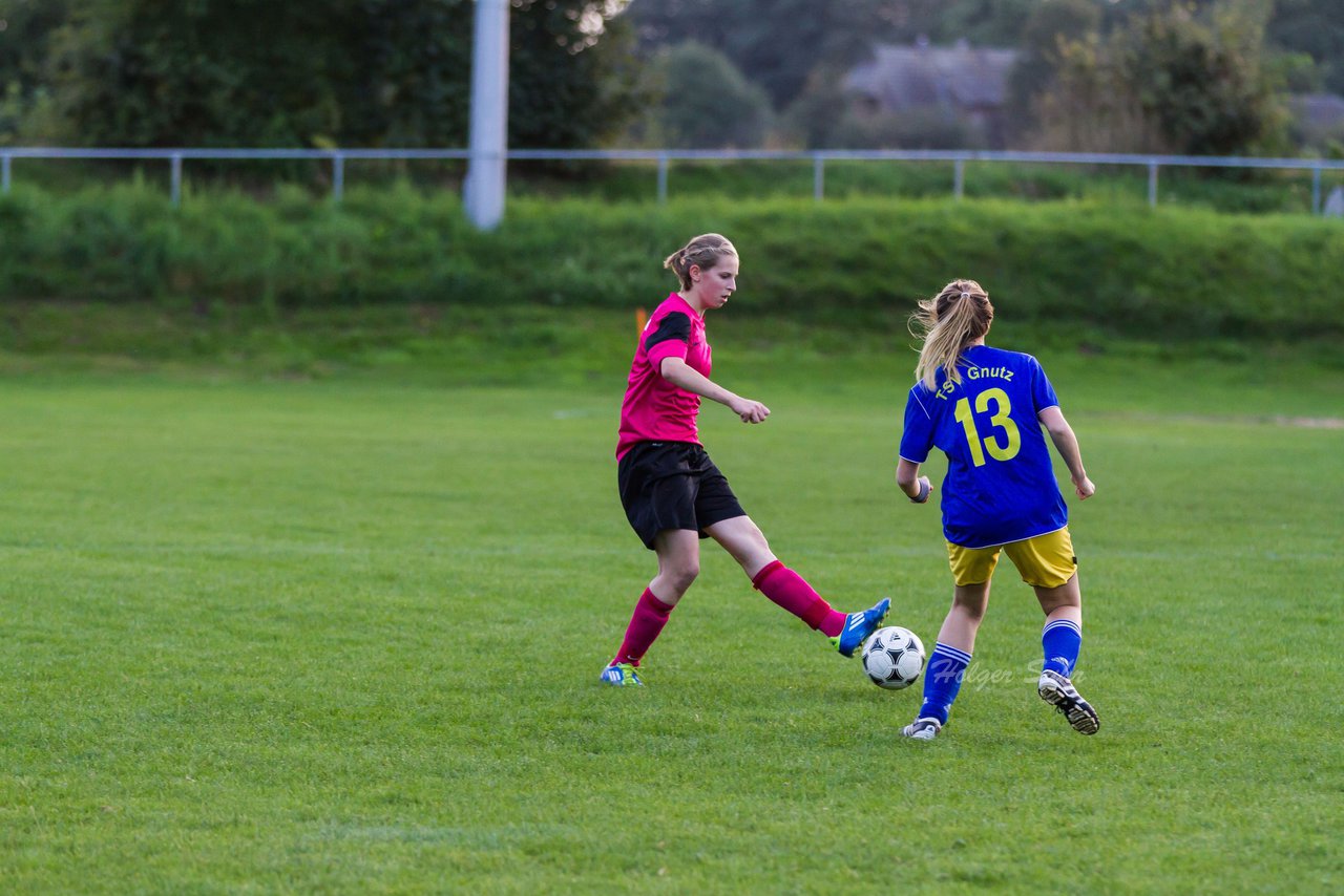 Bild 167 - B-Juniorinnen TSV Gnutz o.W. - SV Wahlstedt : Ergebnis: 1:1